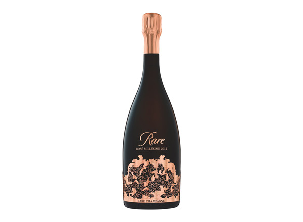 南充白雪香槟回收稀露香槟黑钻年份桃红香槟Rare Rose（礼盒装）