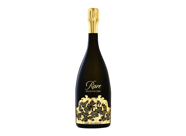 南充白雪稀露香槟回收稀露黑钻年份香槟经典款Rare Brut