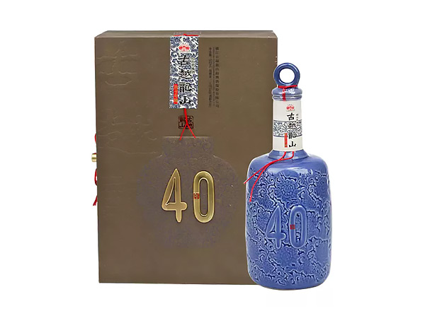 南充古越龙山40年黄酒回收古越龙山四十年陈酿花雕酒