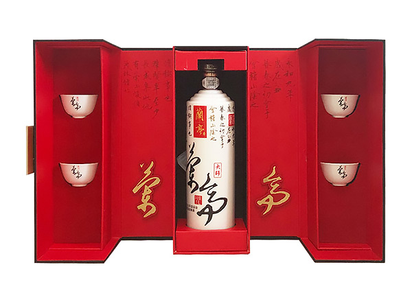 南充会稽山黄酒回收大师兰亭三十年陈酿1L商务版礼盒装